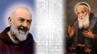 Die Reliquien des hl. P. Pio und des hl. Leopold Mandic in Rom